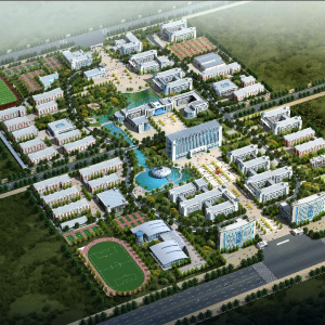 機(jī)電專(zhuān)科學(xué)校圖書(shū)樓、綜合樓、食堂